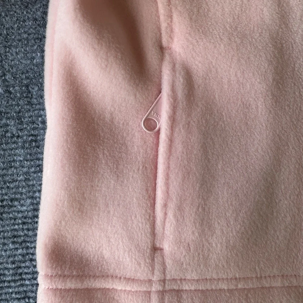 Columbia Girls XXS (4/5) Pink Fleece Jacket Full Zip Long Sleeve Pockets